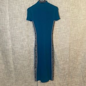 MICHAEL KORS midi logo tape dress